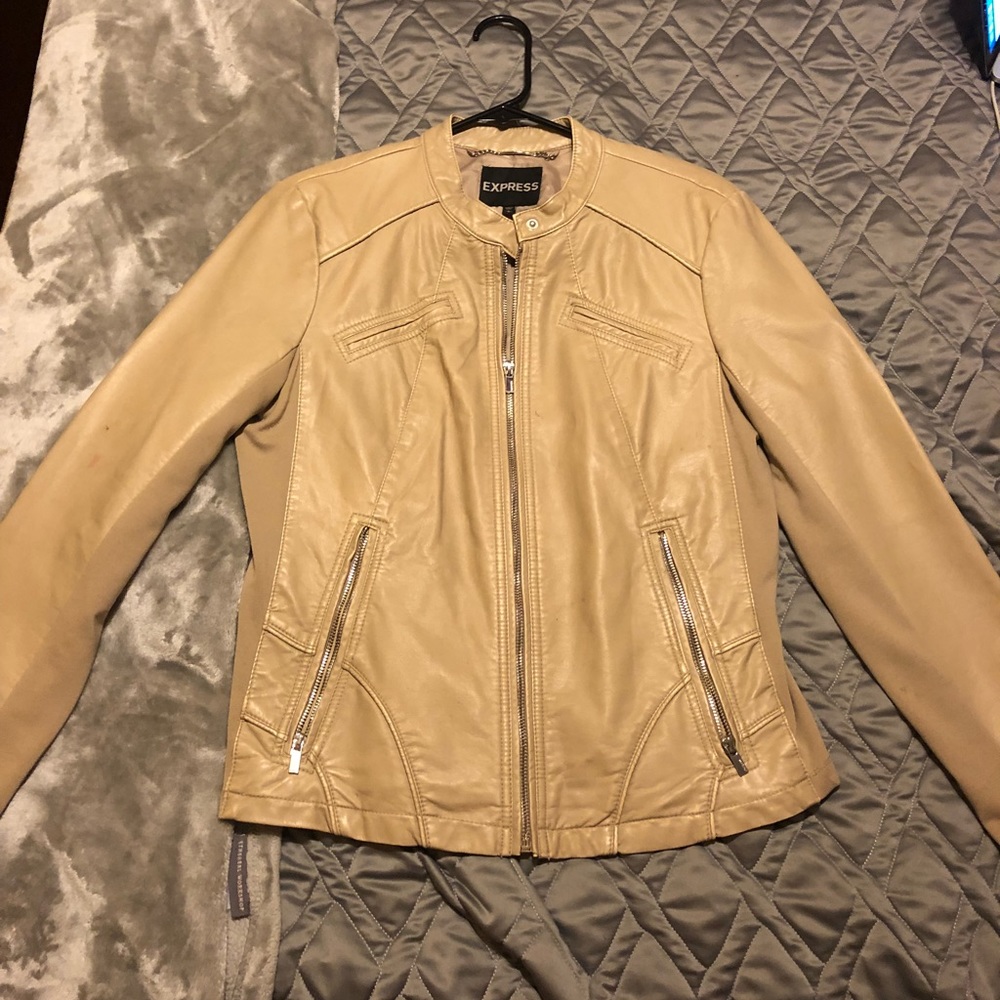 Express Vegan Leather Jacket